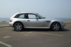 2002 BMW M Coupe in Titanium Silver Metallic over Black Nappa - Side