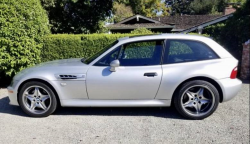 2002 BMW M Coupe in Titanium Silver Metallic over Black Nappa