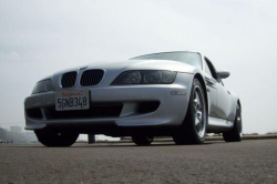 2002 BMW M Coupe in Titanium Silver Metallic over Black Nappa - Front