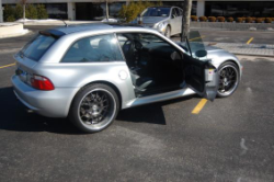 2002 BMW M Coupe in Titanium Silver Metallic over Dark Gray & Black Nappa - Side