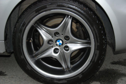 2002 BMW M Coupe in Titanium Silver Metallic over Black Nappa - Rear Driver Wheel