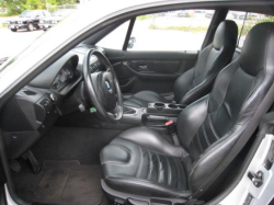 2002 BMW M Coupe in Titanium Silver Metallic over Black Nappa - Interior