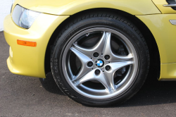 2001 BMW M Coupe in Phoenix Yellow Metallic over Black Nappa - Front Driver Wheel