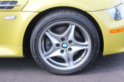 2001 BMW M Coupe in Phoenix Yellow Metallic over Black Nappa - Front Passenger Wheel
