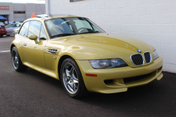 2001 BMW M Coupe in Phoenix Yellow Metallic over Black Nappa - Front 3/4