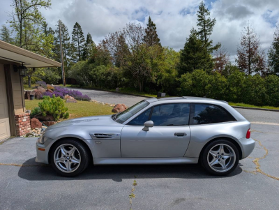 1999 BMW M Coupe in Arctic Silver Metallic over Black Nappa