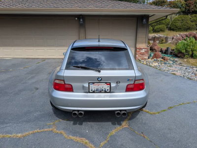 1999 BMW M Coupe in Arctic Silver Metallic over Black Nappa