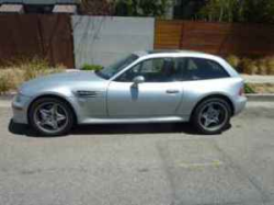 1999 BMW M Coupe in Arctic Silver Metallic over Dark Gray & Black Nappa - Side