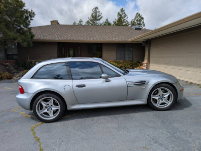 1999 BMW M Coupe in Arctic Silver Metallic over Black Nappa