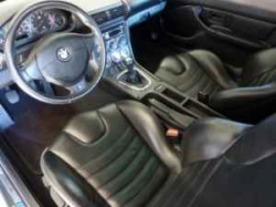 1999 BMW M Coupe in Arctic Silver Metallic over Black Nappa - Interior