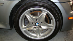 1999 BMW M Coupe in Arctic Silver Metallic over Black Nappa - Front Passenger Wheel