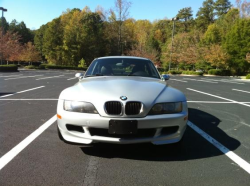 1999 BMW M Coupe in Arctic Silver Metallic over Black Nappa - Front