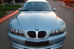 1999 BMW M Coupe in Arctic Silver Metallic over Dark Gray & Black Nappa - Front
