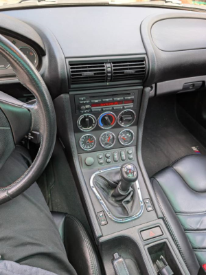 1999 BMW M Coupe in Arctic Silver Metallic over Black Nappa