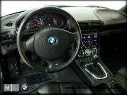 1999 BMW M Coupe in Arctic Silver Metallic over Black Nappa - Interior