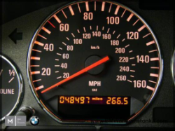 1999 BMW M Coupe in Arctic Silver Metallic over Black Nappa - Gauges