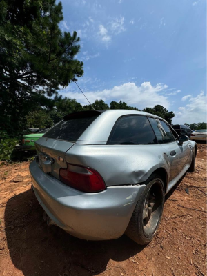 1999 BMW M Coupe in Arctic Silver Metallic over Black Nappa