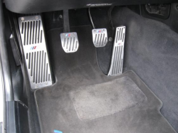 1999 BMW M Coupe in Arctic Silver Metallic over Dark Gray & Black Nappa - Pedals