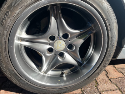 1999 BMW M Coupe in Arctic Silver Metallic over Dark Gray & Black Nappa