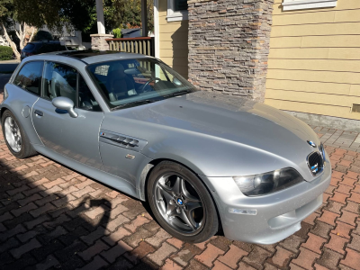 1999 BMW M Coupe in Arctic Silver Metallic over Dark Gray & Black Nappa