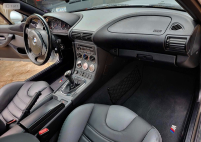 1999 BMW M Coupe in Arctic Silver Metallic over Dark Gray & Black Nappa