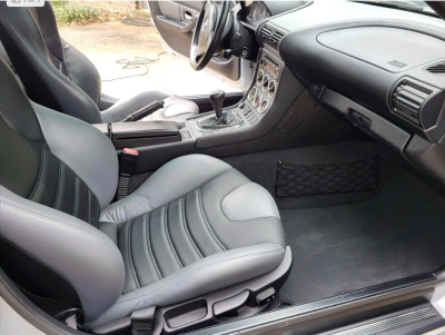 1999 BMW M Coupe in Arctic Silver Metallic over Dark Gray & Black Nappa