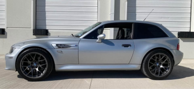 1999 BMW M Coupe in Arctic Silver Metallic over Dark Gray & Black Nappa