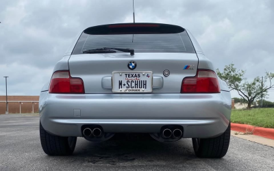 1999 BMW M Coupe in Arctic Silver Metallic over Dark Gray & Black Nappa