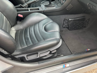 1999 BMW M Coupe in Arctic Silver Metallic over Black Nappa