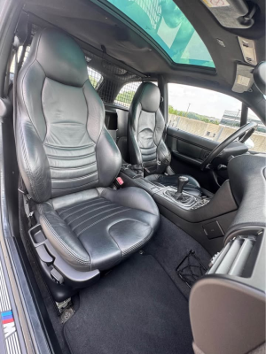 1999 BMW M Coupe in Arctic Silver Metallic over Black Nappa