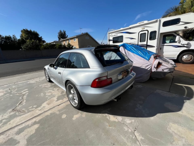 1999 BMW M Coupe in Arctic Silver Metallic over Black Nappa