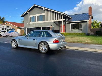 1999 BMW M Coupe in Arctic Silver Metallic over Black Nappa