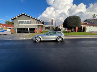 1999 BMW M Coupe in Arctic Silver Metallic over Black Nappa