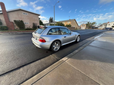 1999 BMW M Coupe in Arctic Silver Metallic over Black Nappa