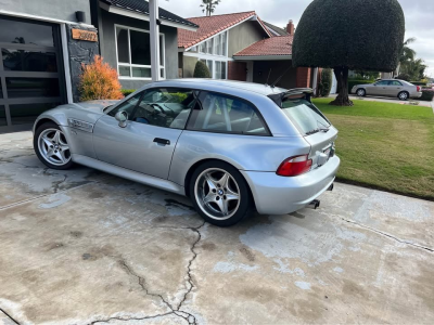 1999 BMW M Coupe in Arctic Silver Metallic over Black Nappa