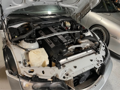 1999 BMW M Coupe in Arctic Silver Metallic over Black Nappa