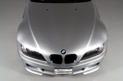 1999 BMW M Coupe in Arctic Silver Metallic over Dark Gray & Black Nappa - Hood