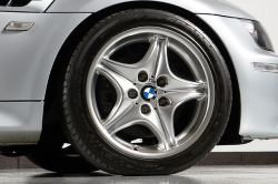 1999 BMW M Coupe in Arctic Silver Metallic over Dark Gray & Black Nappa - Front Passenger Wheel