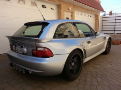 1999 BMW M Coupe in Arctic Silver Metallic over Black Nappa