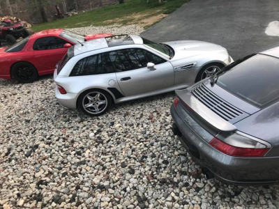 1999 BMW M Coupe in Arctic Silver Metallic over Dark Beige Oregon