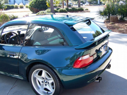 1999 BMW M Coupe in Boston Green Metallic over Dark Beige Oregon - Spoilers