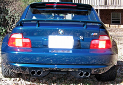 1999 BMW M Coupe in Boston Green Metallic over Dark Beige Oregon - Back