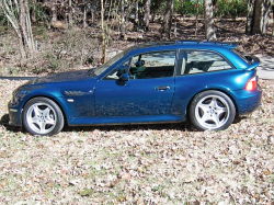 1999 BMW M Coupe in Boston Green Metallic over Dark Beige Oregon - Side