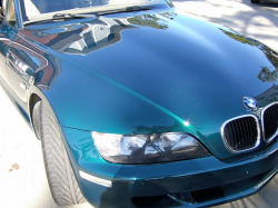 1999 BMW M Coupe in Boston Green Metallic over Dark Beige Oregon - Hood