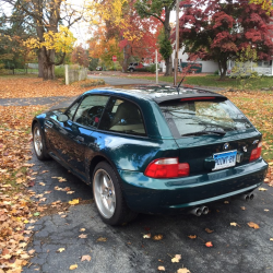 1999 BMW M Coupe in Boston Green Metallic over Dark Beige Oregon