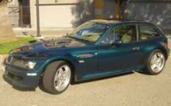 1999 BMW M Coupe in Boston Green Metallic over Dark Beige Oregon - Side