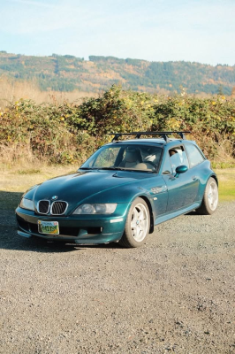 1999 BMW M Coupe in Boston Green Metallic over Dark Beige Oregon