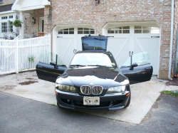 1999 BMW M Coupe in Cosmos Black Metallic over Dark Beige Oregon - Front