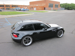 1999 BMW M Coupe in Cosmos Black Metallic over Dark Gray & Black Nappa - Side