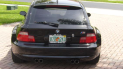 1999 BMW M Coupe in Cosmos Black Metallic over Dark Beige Oregon - Back